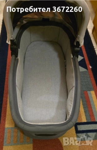 Бебешка Количка Mamas and Papas Унисекс с два коша и покривала, снимка 5 - Детски колички - 52153409