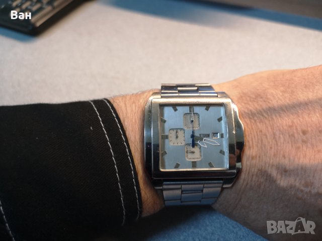 Стилен кварцов хронограф STORM, снимка 2 - Мъжки - 40704252