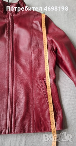 Дамско кожено Яке, снимка 3 - Якета - 52962226