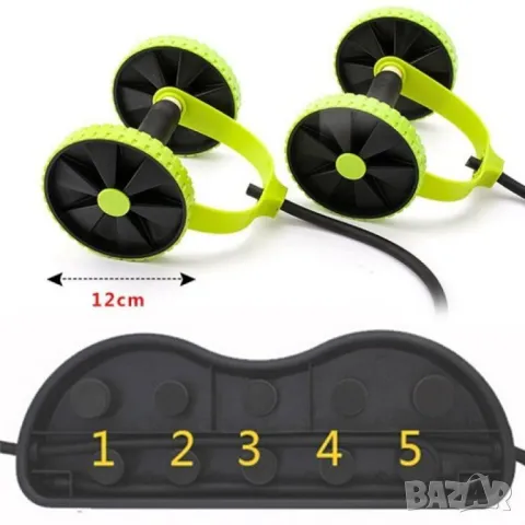 Фитнес уред за дома за правене на коремни преси M & M MARS Revoflex Xtreme , снимка 2 - Фитнес уреди - 50369355