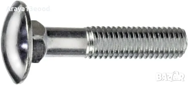 CONNEX KL4111160 M10 x 160 mm DIN603 галванизирани каретни болтове