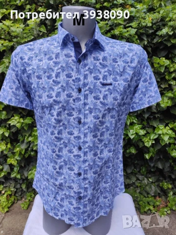 Мъжки ризи Slim fit (вталени) НОВИ - къс ръкав