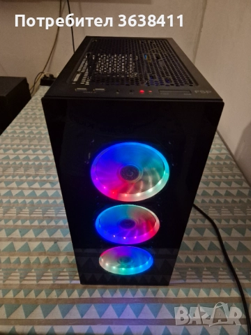 Геймърски компютър гаранция/i5 9400f 16GB,GTX 1070 8GB, 256GB SSD HDD 1TB, снимка 4 - Геймърски - 51627346