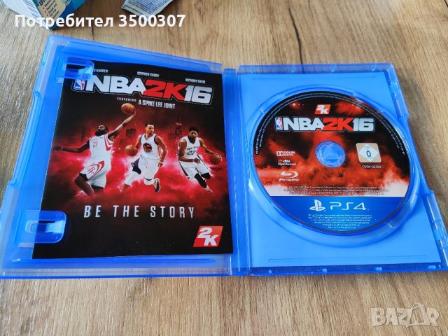 NBA 2K 16 PS4 game , снимка 3 - Игри за PlayStation - 43473257