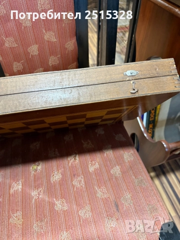 стара табла и шах, снимка 4 - Шах и табла - 52649815