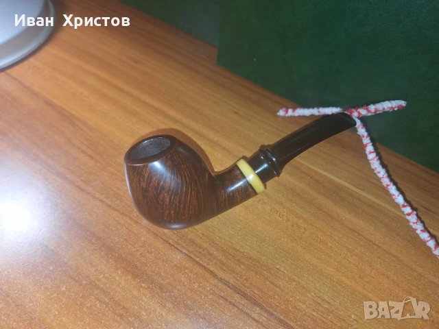 Лула от българския майстор Георги Бояджиев - красива, от висок клас, като НОВА - НЕ Е НАЛИЧНА!!!, снимка 8 - Лули - 44004713