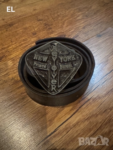 Мъжки колан с катарама 100%кожа 