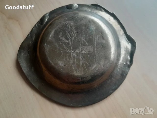 Бронз, арт нуво, флорална тема, чиния

,сьд, снимка 2 - Декорация за дома - 48652298