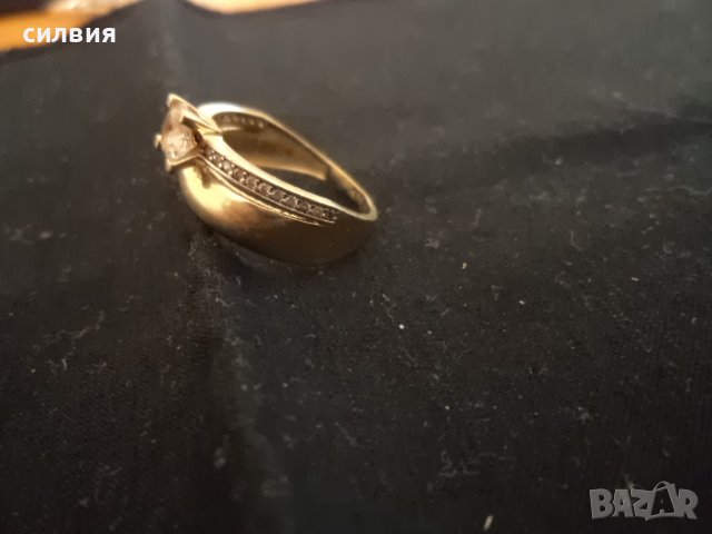 дамски златен пръстен, снимка 3 - Пръстени - 43236697