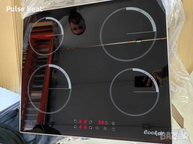 1бр./ Cooksir CSC-D46001-BB – Стъклокерамичен плот за вграждане с 4 зони, таймер и защита за деца, снимка 8 - Котлони - 52405141