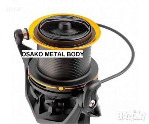 Шаранджийска макара - OSAKO METAL BODY YZ 11+1 bb, снимка 5 - Макари - 43466434