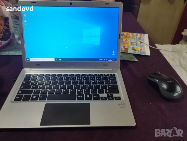 хубав лаптоп DENVER 11,6 FULL HD 100лв, снимка 1