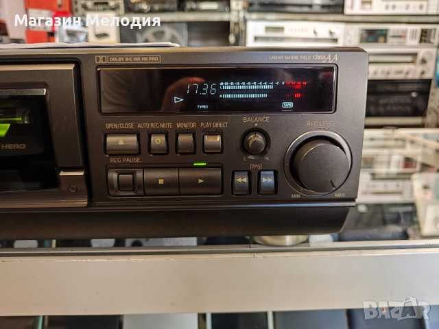 Касетен дек Technics RS-AZ7 Техническо състояние - перфектно. Има забелажки по външния вид., снимка 6 - Декове - 51730793