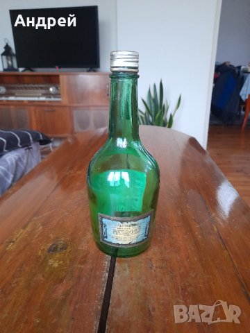 Стара бутилка от коняк Слънчев Бряг, снимка 4 - Колекции - 42960667