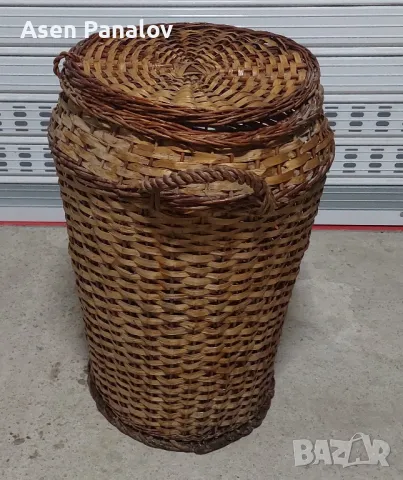 Плетен кош за дрехи 60/45, снимка 2 - Други - 48967121