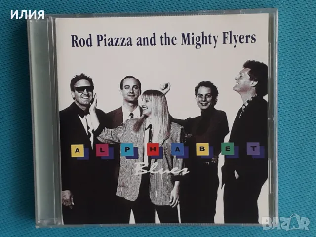Rod Piazza And The Mighty Flyers – 1992 - Alphabet Blues(Hep Cat Records – HEP 05162)(Modern Electri, снимка 1
