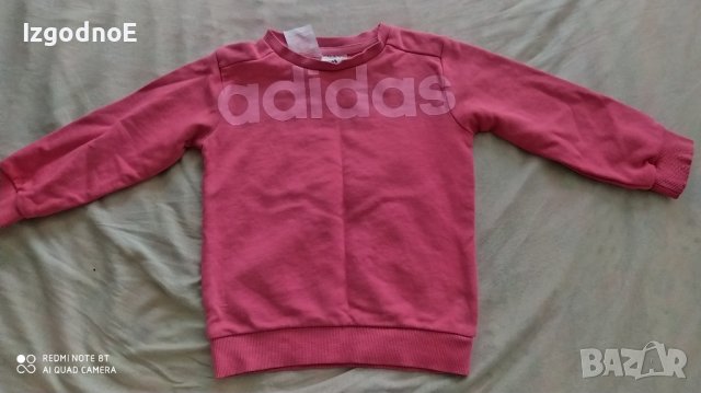 18-24м Адидас оригинална блузка Adidas, снимка 1 - Бебешки блузки - 39499737