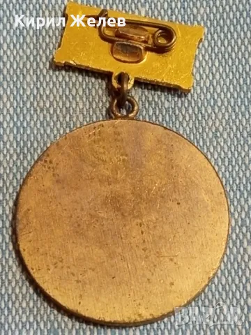 Значка с емайл от соца IX петилетка ПЪРВЕНЕЦ в СОЦИАЛИСТИЧЕСКОТО СЪРЕВНОВАНИЕ 49551, снимка 5 - Колекции - 48664988