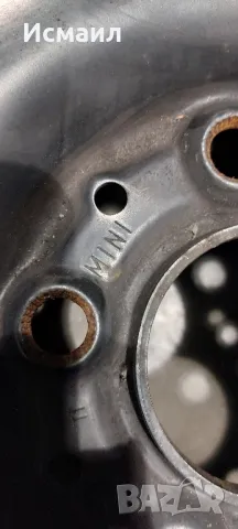 Железни джанти за Мини Купър 15ц, снимка 5 - Гуми и джанти - 48733185