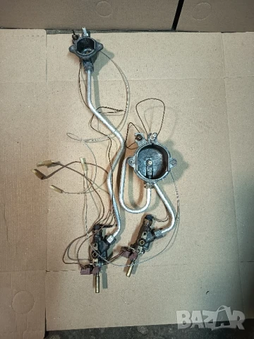 Газовa основа, кран, накрайник за запалка и защита за indesit 8