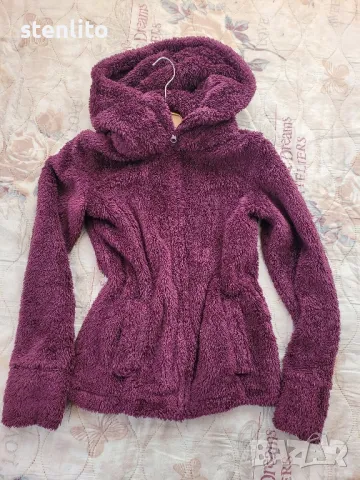 Пухен суитчър с качулка с уши р-р 146/152, снимка 3 - Детски анцузи и суичери - 49335726