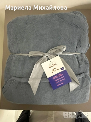 🧣 Дебело зимно одеяло с ръкави и качулка TOP QUALITY HOME SWEET, снимка 14 - Други - 52256155