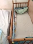 Продавам детско креватче от дърво, снимка 1