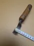 Стар Ръчно Кован Инструмент За Дълбане Дърводелски Инструмент., снимка 9