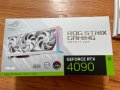 ASUS GeForce RTX 4090 ROG Strix O24G White, 24576 MB GDDR6X, снимка 1