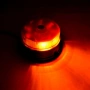 1бр. Оранжев flash ЛЕД LED блиц маяк с 3 винта, 36W, 12 LED , 12-24V, снимка 3