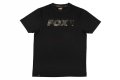 Тениска Fox Black Camo Print T-Shirt, снимка 1 - Екипировка - 36708668