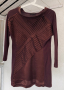 Луксозна дизайнерска блуза ADOLFO DOMINGUEZ, снимка 1 - Блузи с дълъг ръкав и пуловери - 44858176