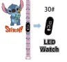 Led Стич Stitch Лило детски часовник електронен тип гривна, снимка 7