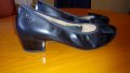 Caprice Нови дамски кожени обувки черни №38,5 H и стелка 25см, снимка 13