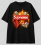 ОВЪРСАЙЗ тениски със SUPREME FIRE дизайн, 3 цвята! Или с ТВОЯ идея!, снимка 1