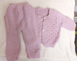 Бебешки комплект жилетка и панталон, 9-12м