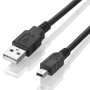 Кабел USB-A / mini-USB, 1.5m, НОВ, снимка 1 - USB кабели - 43196876