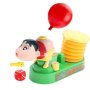 Забавна детска игра със зарчета и количка за надуване на балони, снимка 3