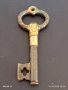 Винтидж тирбушон бронзов ключ красиво орнаментиран рядък за КОЛЕКЦИОНЕРИ 51051, снимка 1