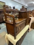 Пейка с шкаф от дъбов масив, снимка 3