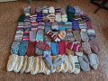 Терлици, гети родопски ръчно изработели плетени вълнени чорапи нови, снимка 2