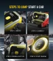 НОВ смарт jump starter стартов стартер 5000A, батерия за старт на двигателя, 26800mAh, снимка 6