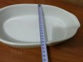 Порцеланова тава елипса терин, снимка 4