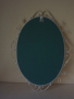 Винтидж огледало с метална рамка, снимка 11