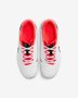 Футболни обувки NIKE JR LEGEND 10 ACADEMY FG/MG WHITE/BLACK-BRIGHT CRIMSON размер 37.5, снимка 8