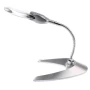 Увеличителна настолна лупа с LED осветление лед лампа регулируемо чупещо се рамо за четене гоблени, снимка 6