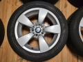 Bmw 17" 5x120 с гуми 225/50/17 оригинални джанти , снимка 3