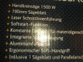 Нов Немски Лазерен 1500 Вата-Масивен Профи Ръчен Циркуляр-Пълен Комплект-Duro Pro CDY190FLA2B/5322, снимка 5