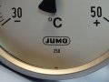 биметален термометър JUMO immersion thermometer ф100mm, -30/+50°C, L-100mm, снимка 3