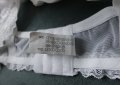 C&A Lingerie 80D луксозен бял сутиен с меки чашки с бродерии върху тюл, снимка 6